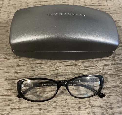 David Yurman Reading Glasses Womens DY065 02SS Silver and Diamonds
