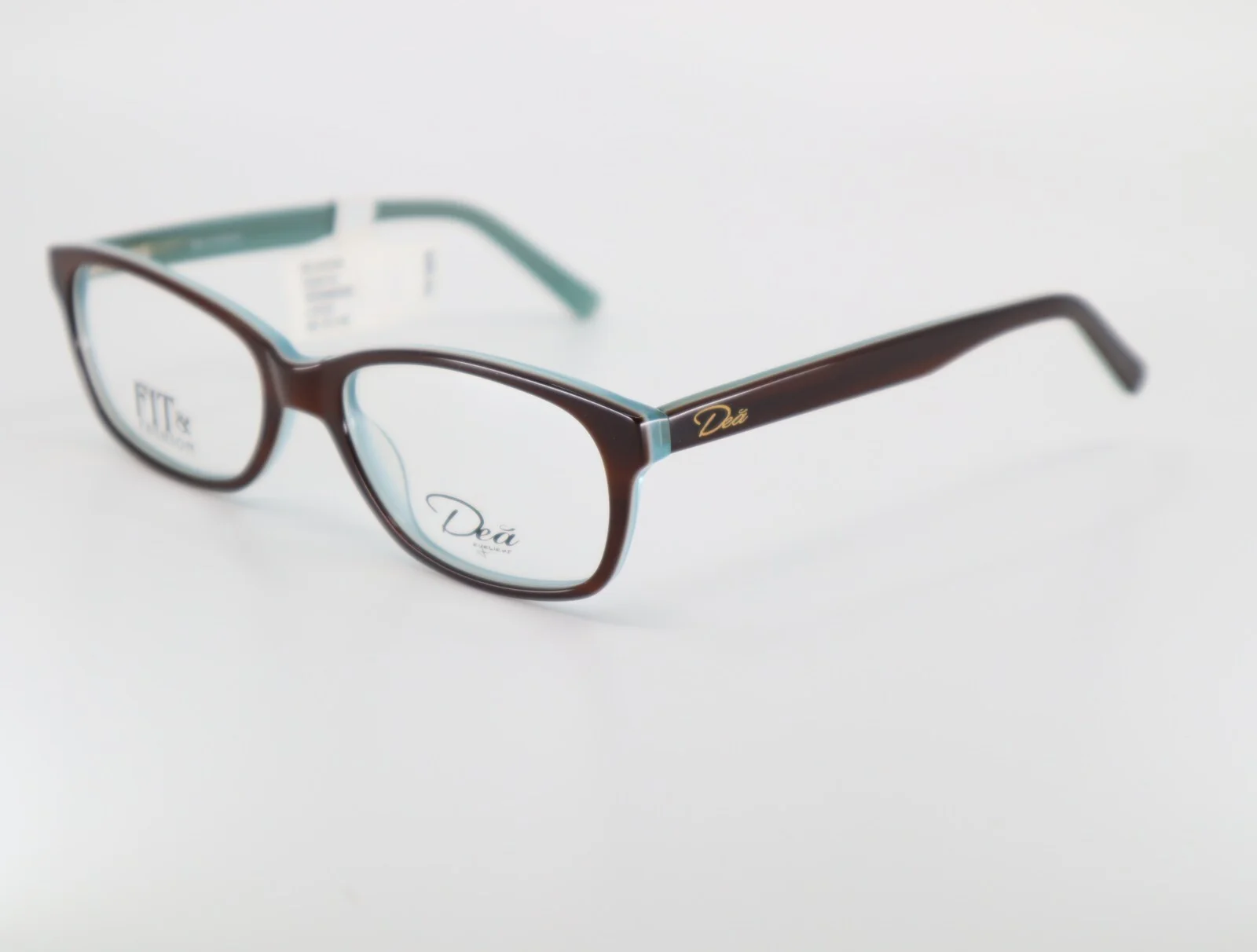 DEA Eyewear DONYA DE-02030 56-18-140 Womens Chocolate Full Rim Eyeglass Frame