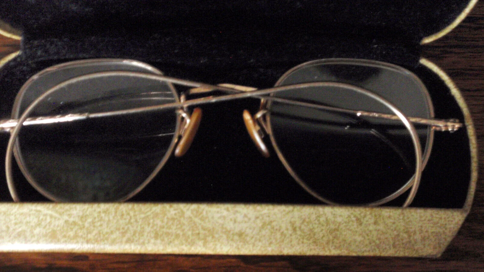 Deco 1/10 12k GF American Optical 1930s Glasses Frames Dr. Kernel New Castle IN 2