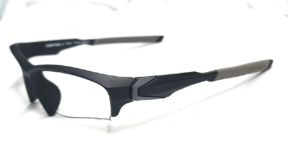 Denali Summit Black Gray Wrap Sunglasses Frame Only 58-18-135