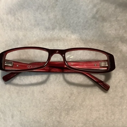 DEREON DOC300 615 Eyeglasses 53-17 135 Ruby