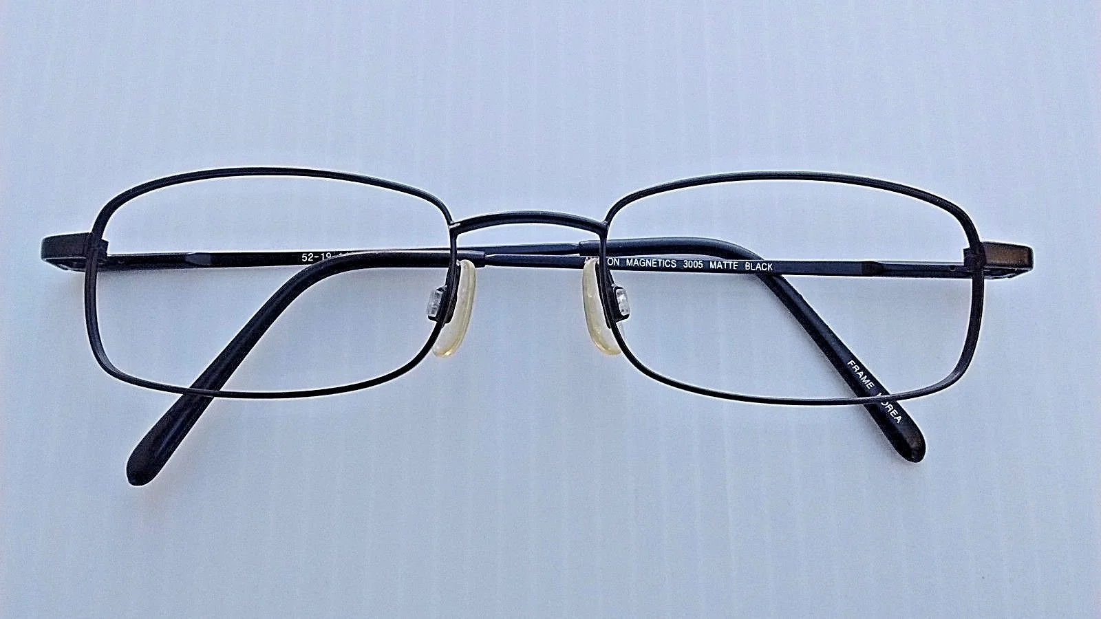 Designer Avalon Magnetics 3005 52-19-140 Matte Black Eyeglass Frames ONLY
