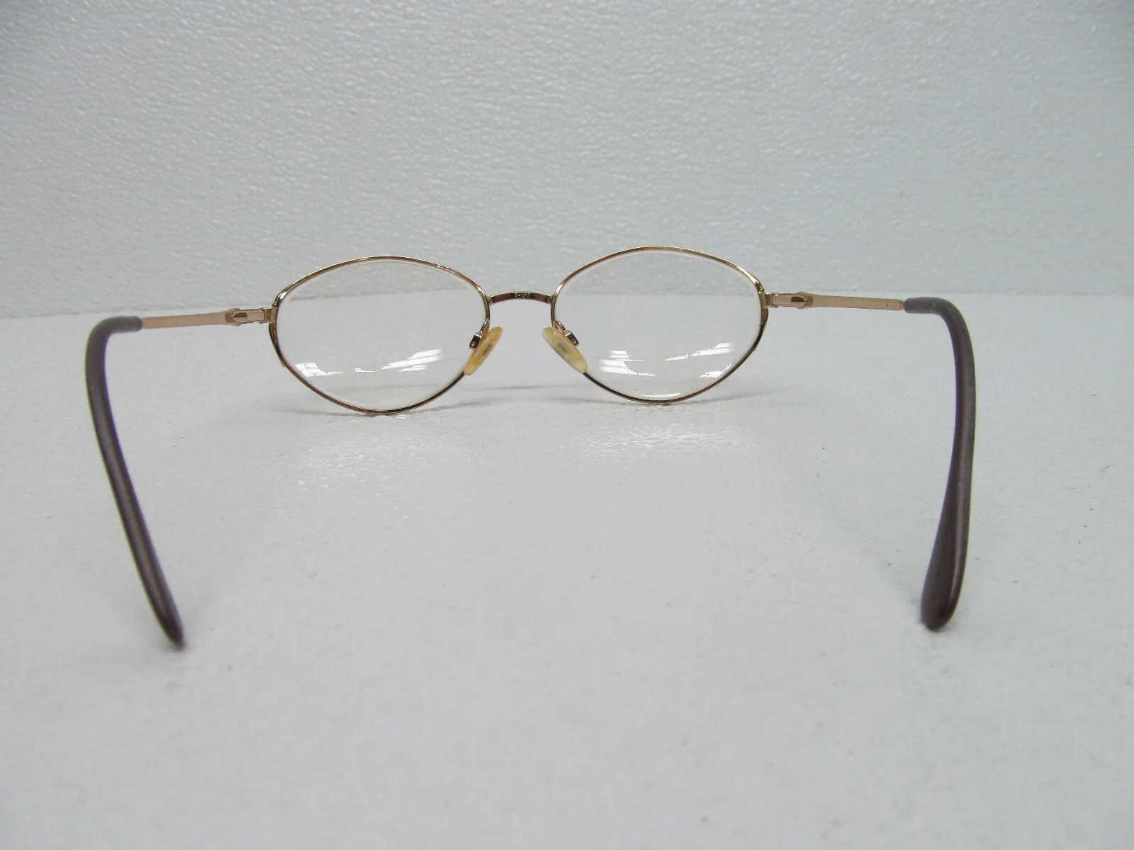 Designer Brand Decorative Frame Eyeglasses 54[]17 Gold/Red Frame 3