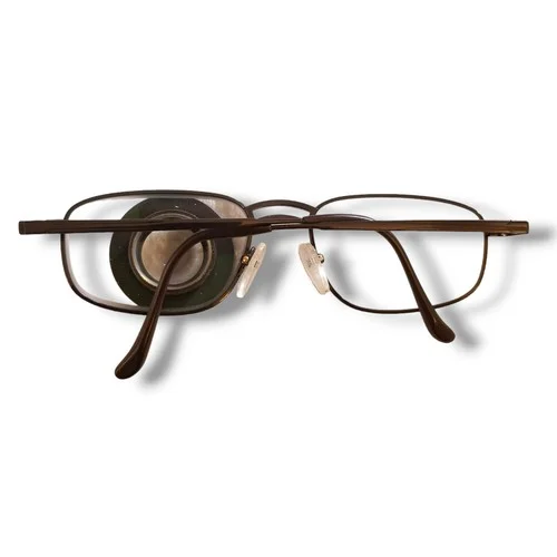 Designs For Vision Inc. Telescopic Brown Eyeglasses For Low Vision & Hard Case 4