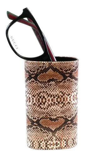 Desktop Authentic Designer Eyeglass Holder CA-503N Syn. Leather 3 Color Options 2