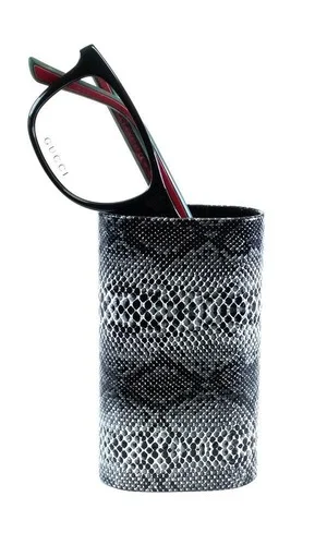 Desktop Authentic Designer Eyeglass Holder CA-503N Syn. Leather 3 Color Options 4