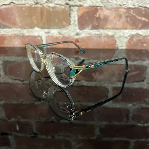 Diane Von Furstenberg Eyeglasses Eye Glasses Frames Turquoise