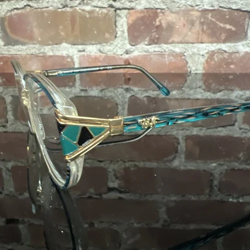 Diane Von Furstenberg Eyeglasses Eye Glasses Frames Turquoise 2