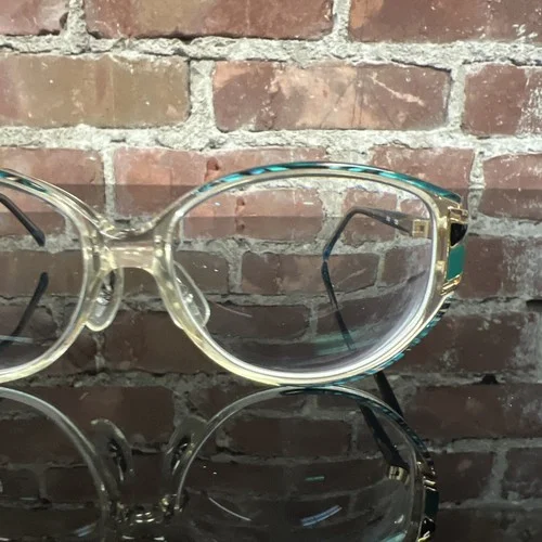 Diane Von Furstenberg Eyeglasses Eye Glasses Frames Turquoise 3
