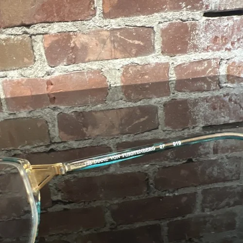 Diane Von Furstenberg Eyeglasses Eye Glasses Frames Turquoise 4