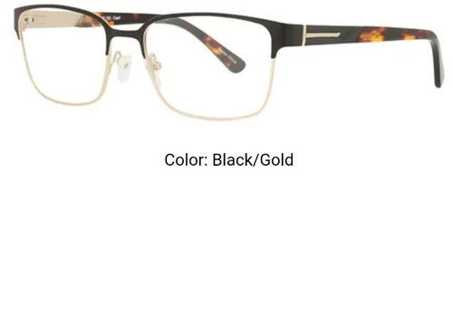 Dicaprio DC182 Black/Gold. 53- 17-145 Eyeglasses Frames