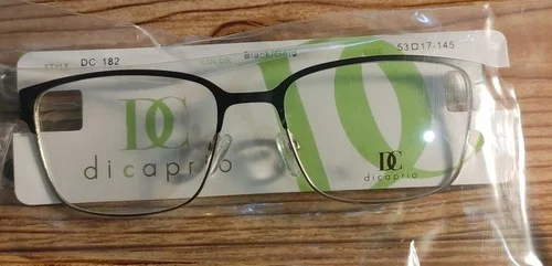 Dicaprio DC182 Black/Gold. 53- 17-145 Eyeglasses Frames 2