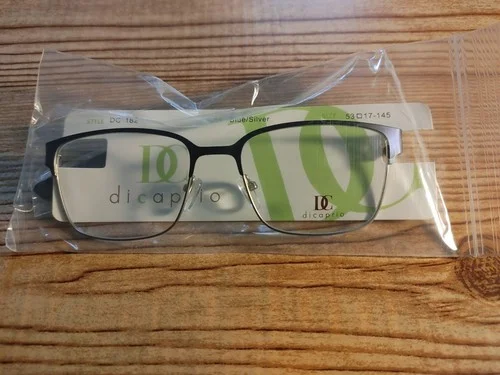 Dicaprio DC182-Capri Black/Silver. 53- 17-145 Eyeglasses Frames