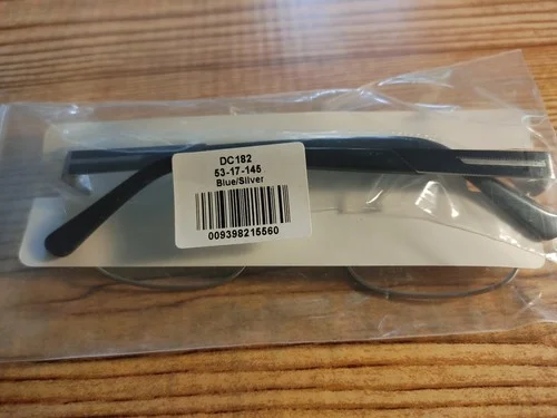 Dicaprio DC182-Capri Black/Silver. 53- 17-145 Eyeglasses Frames 2