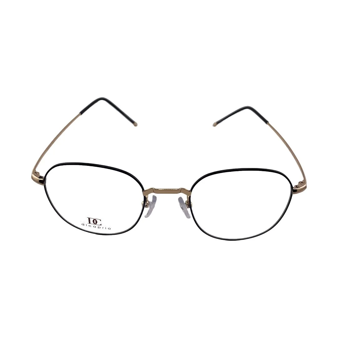 Dicaprio DC190 Black / Gold Kids Eyeglasses Frames 46mm 20mm 140mm 3