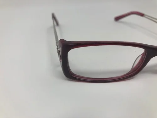 DiCaprio DC58 Capri Eyeglass Frames Burgundy/Silver 53/16/140 CG09 4