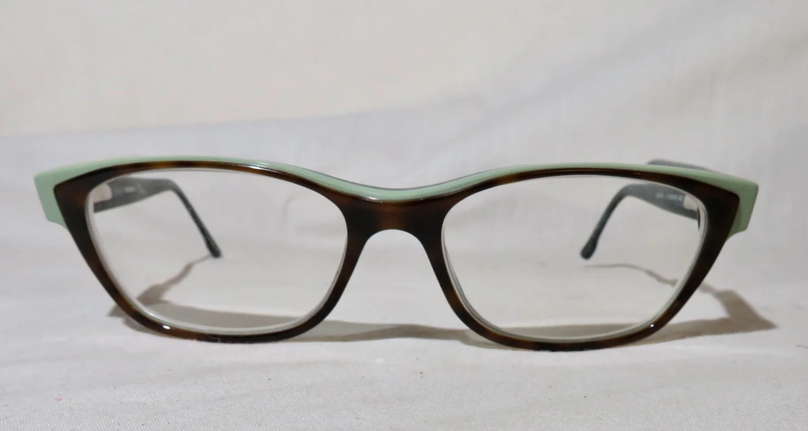 Diesel DL5012 eyewear eyeglass frame 52-16-140 Tortoise w/ green, Parts/Repair 2