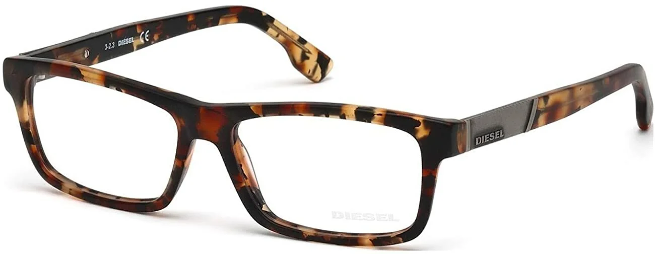 Diesel DL5090-54055 Unisex Eyeglass Frames NEW Adult Plastic Tortoise Shell