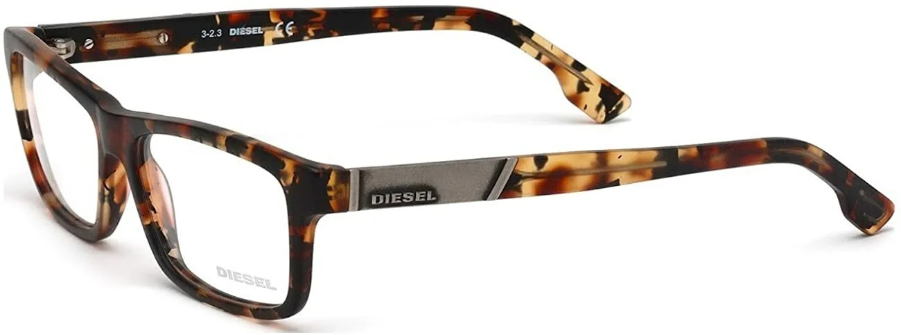 Diesel DL5090-54055 Unisex Eyeglass Frames NEW Adult Plastic Tortoise Shell 2