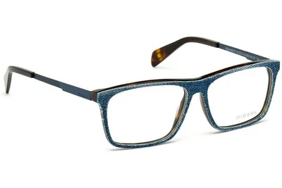 Diesel DL5153 056 Blue Rectangle Optical Frames 3