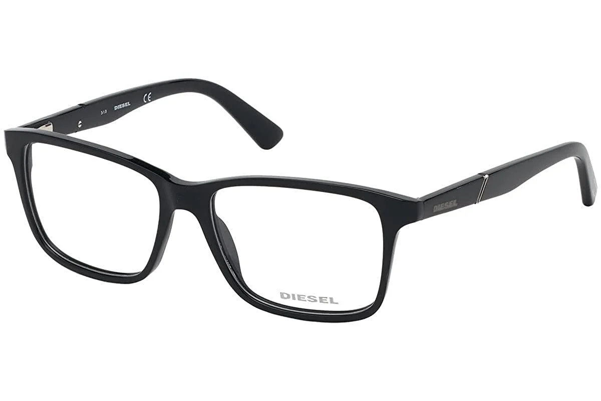 Diesel Eyeglasses DL5292 001 Black Full Rim Frames 54-17-145 Authentic
