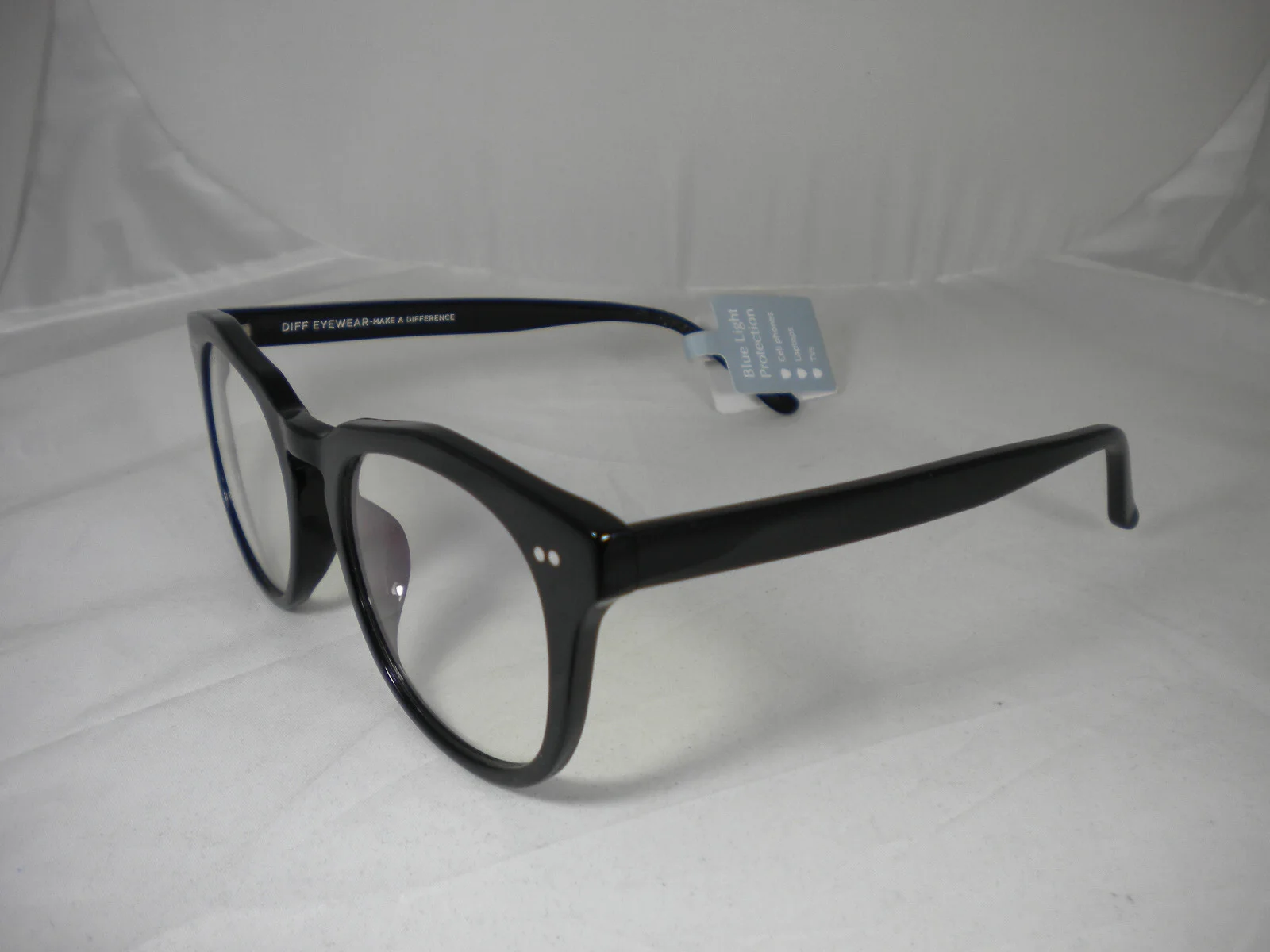 Diff Eyewear Blue Light Weston Black BK-BB62 (DEBL-22)