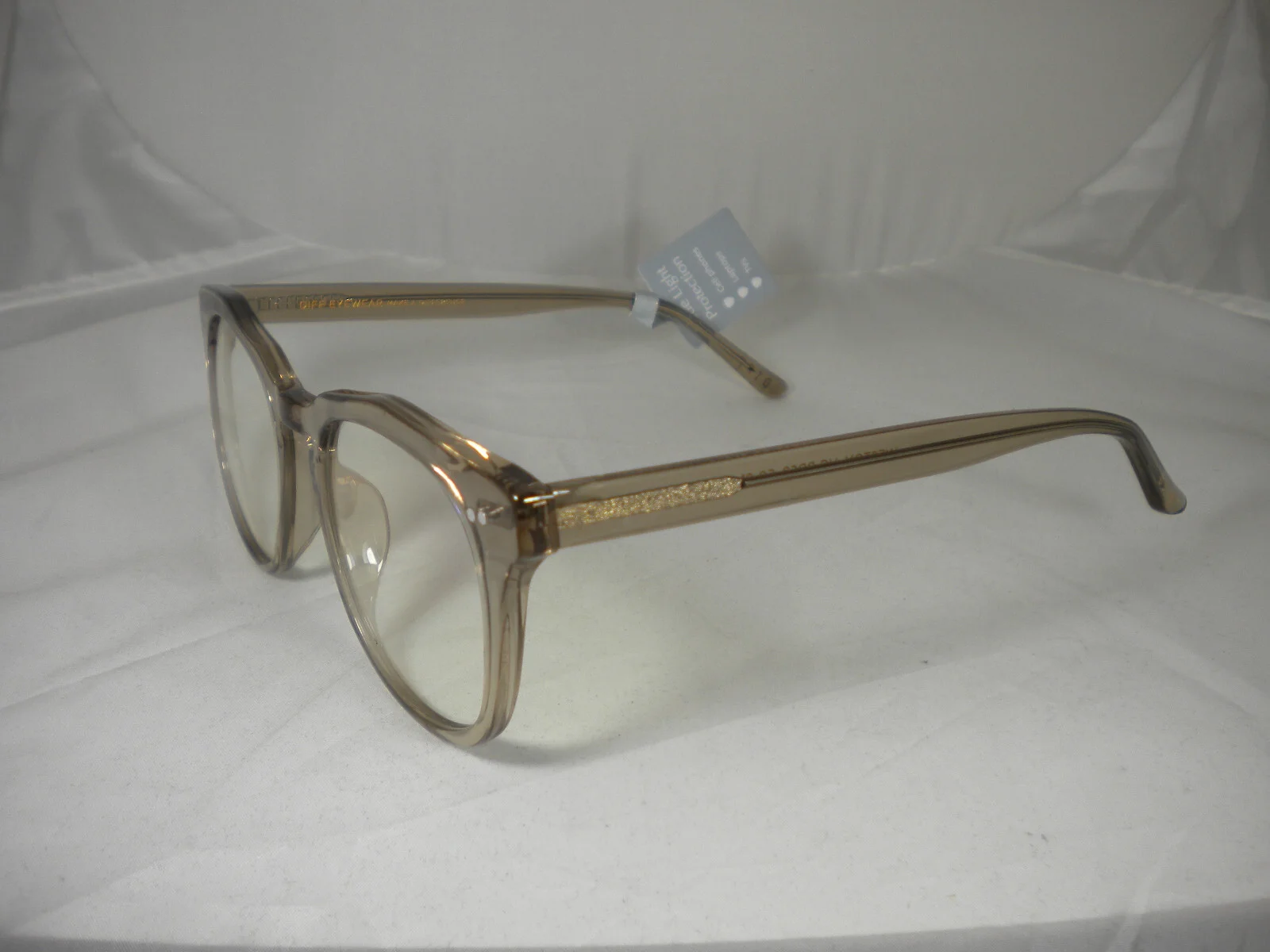 Diff Eyewear Blue Light Weston Vintage Crystal VC-BB62 (DEBL-21)
