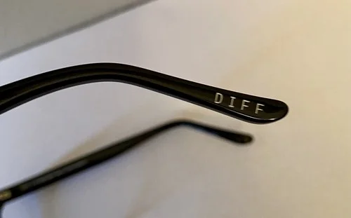 Diff Eyewear Weston Black BK-BB62 50 21 145 Frames Only 4