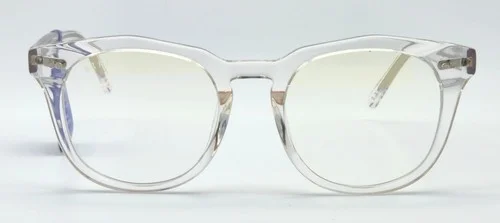 Diff Weston CL-BB62 Round Crystal Clear 50x21 145 Blue Light Eyeglasses
