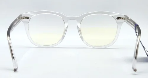 Diff Weston CL-BB62 Round Crystal Clear 50x21 145 Blue Light Eyeglasses 3