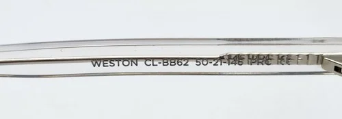 Diff Weston CL-BB62 Round Crystal Clear 50x21 145 Blue Light Eyeglasses 4