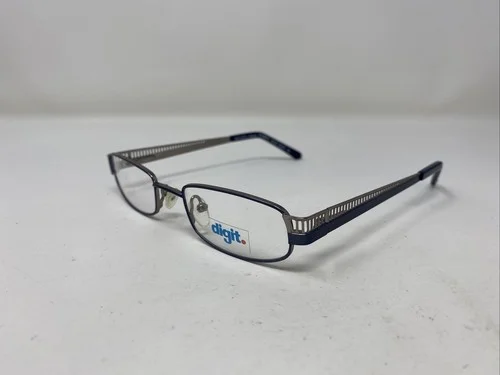 digit Eyeglasses Frame SCANNER 45-18-125 Blue Slate/Gunmetal CE Full Rim K406 2