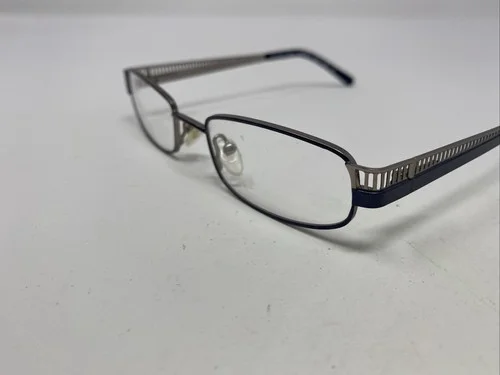Digit SCANNER BLUE SLATE 47-18-130 Silver Full Rim Metal Eyeglasses Frame V408 2