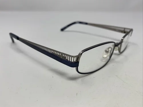 Digit SCANNER BLUE SLATE 47-18-130 Silver Full Rim Metal Eyeglasses Frame V408 3