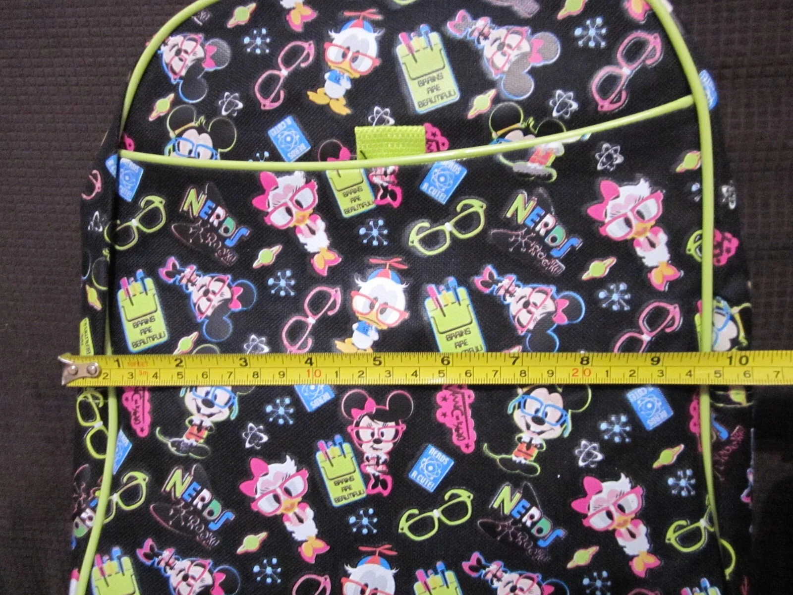 Disney Backpack Mickey Minnie Donald Daisy Preschool Toddler Small 10 3
