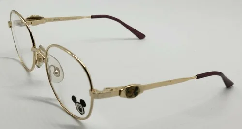 Disney MARCHON Mikey Eyeglasses Frames FRANCE 11 GOLD FLASH 120 KIDS $195.25.