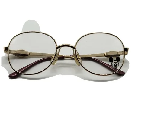 Disney MARCHON Mikey Eyeglasses Frames FRANCE 11 GOLD FLASH 120 KIDS $195.25. 2