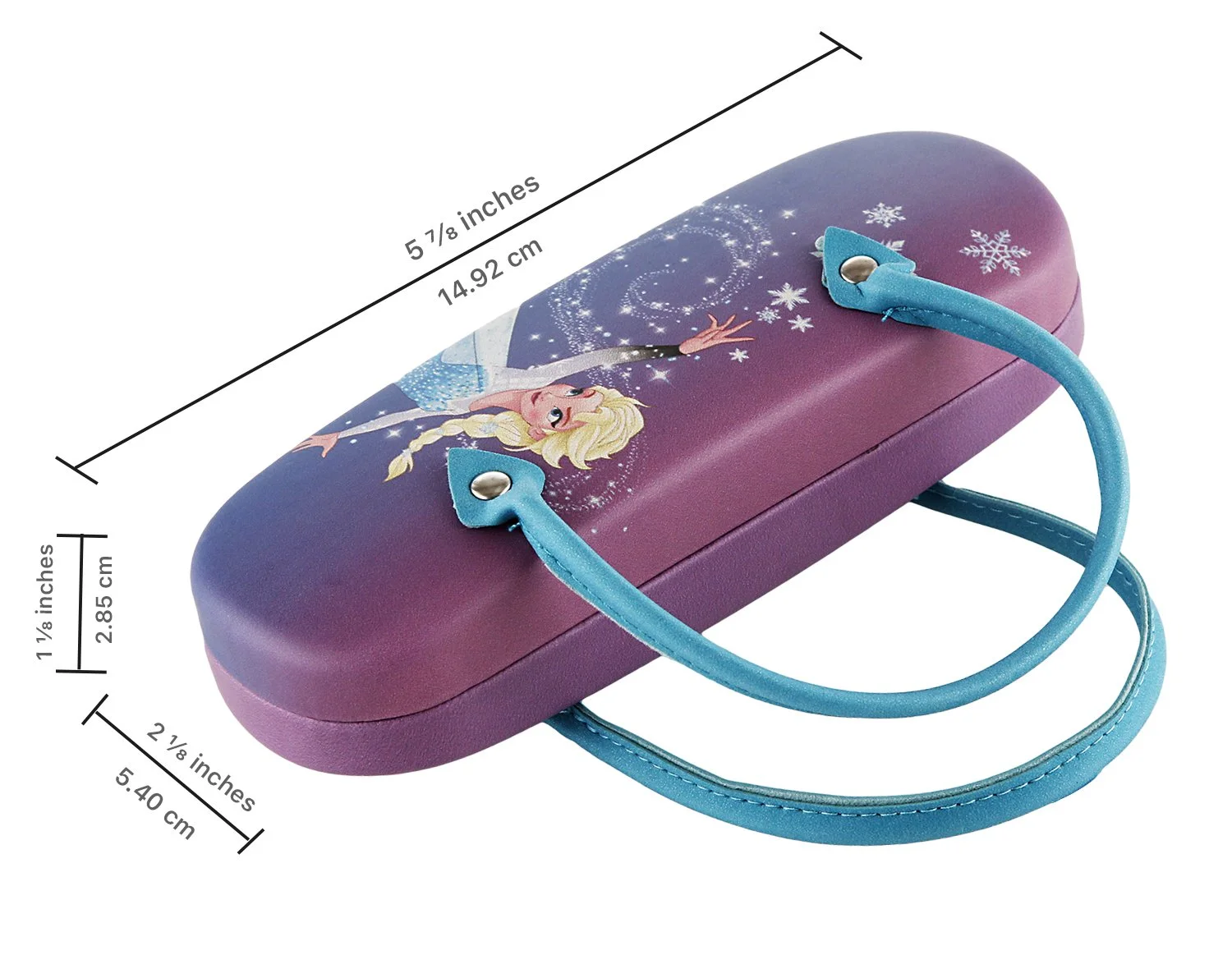 Disney Marvel DC Comics Hard Shell Eyeglass Case Clamshell for Boys Girls... 3