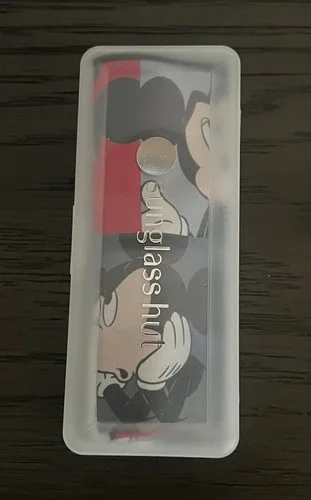 Disney Mickey Mouse Expressions Eye Glasses Cleaning Kit Spray Cloth Case 3