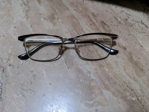 DITA AVALON Eye Glasses Rectangular TITANIUM Frames DRX-3008D-51