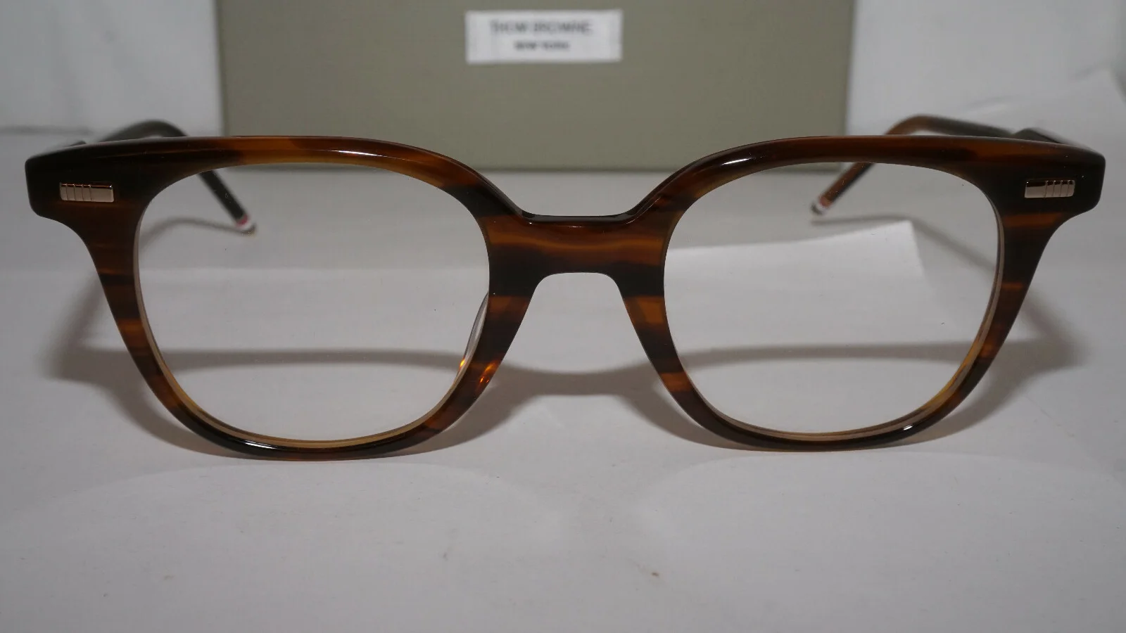 DITA Thom Browne Eyeglasses New Walnut TB-405-B-WLT-47 49 21 146