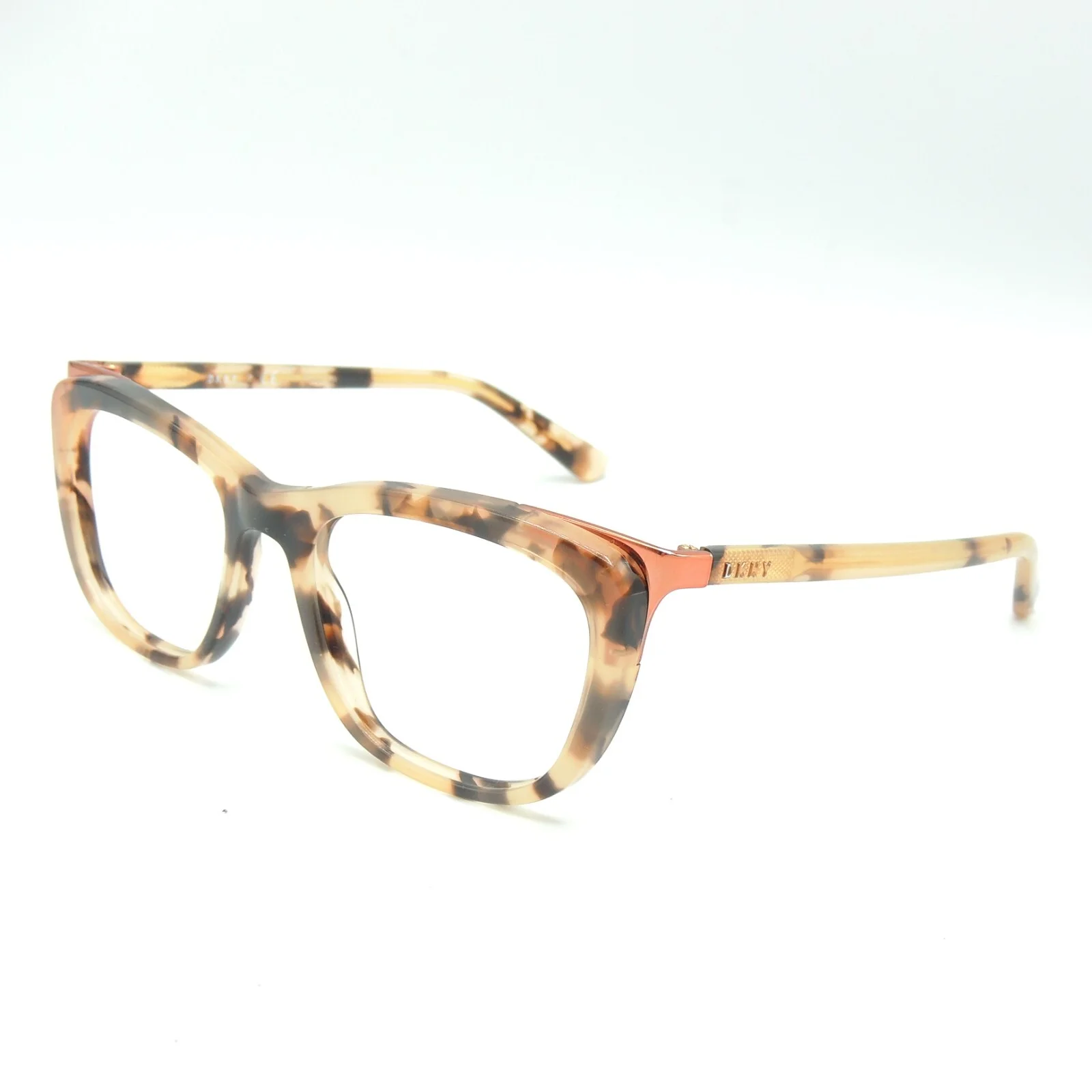 DKNY 4680 3731 Blonde Tortoise Eyeglass Frames 50 18 135
