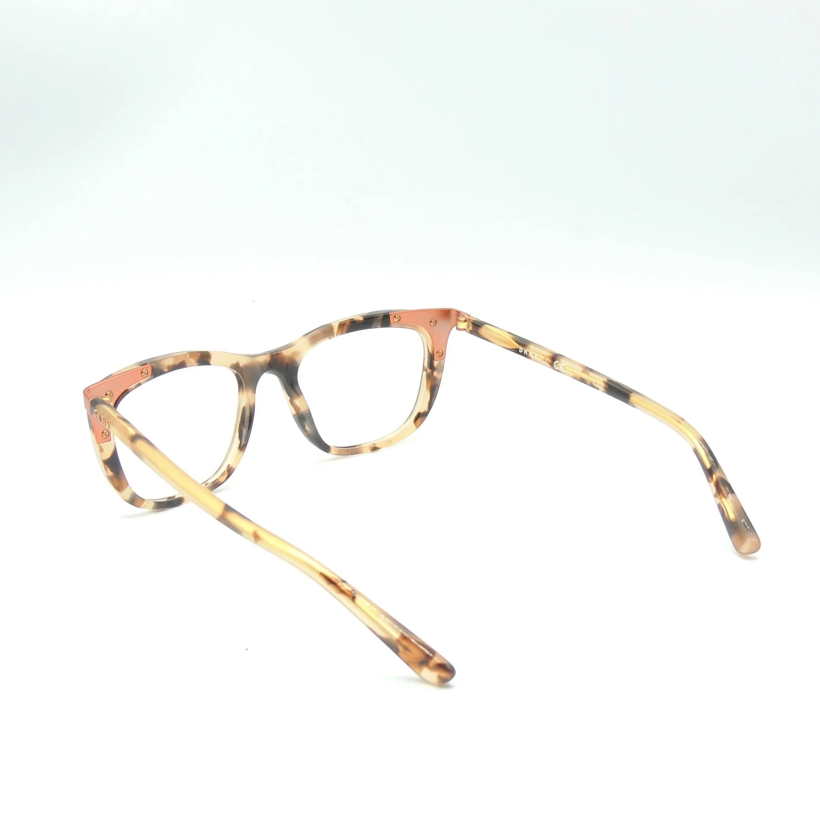 DKNY 4680 3731 Blonde Tortoise Eyeglass Frames 50 18 135 4