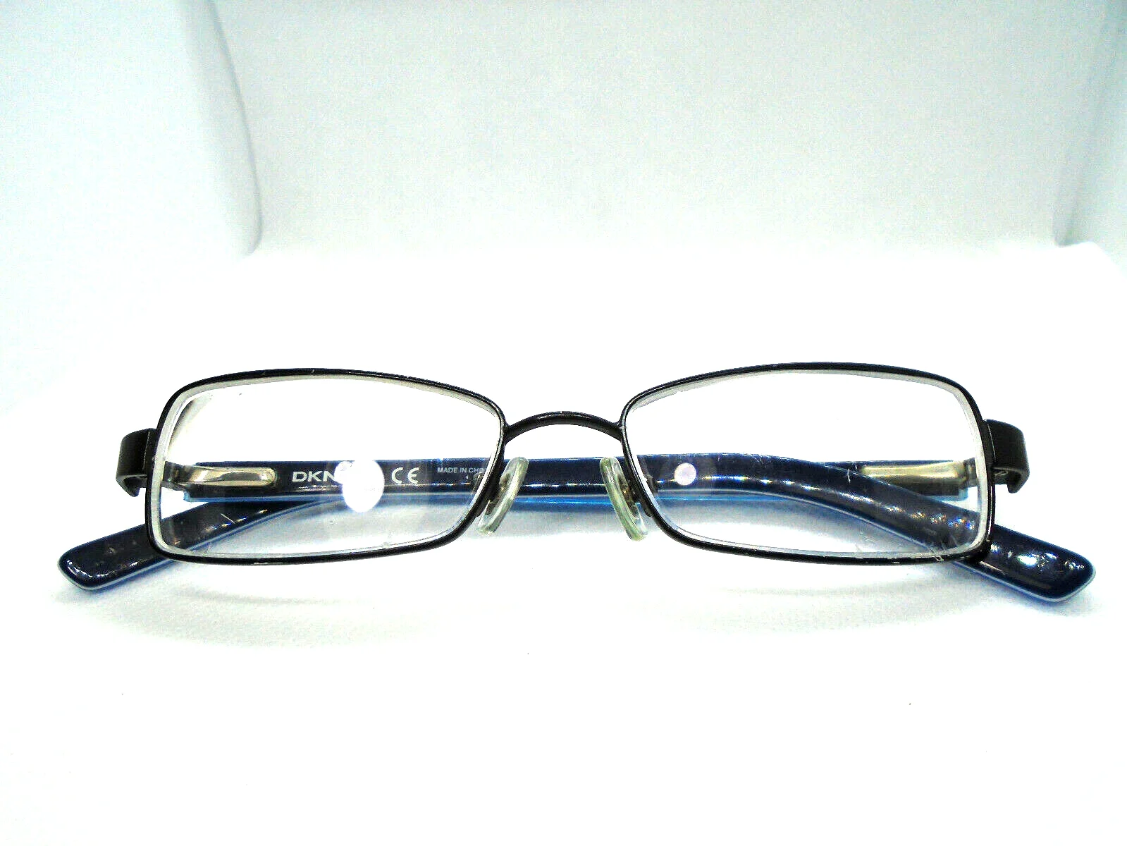 DKNY DY 5585 1004 Black/Blue 50-16-135 Womens Rectangle Eyeglasses Frames