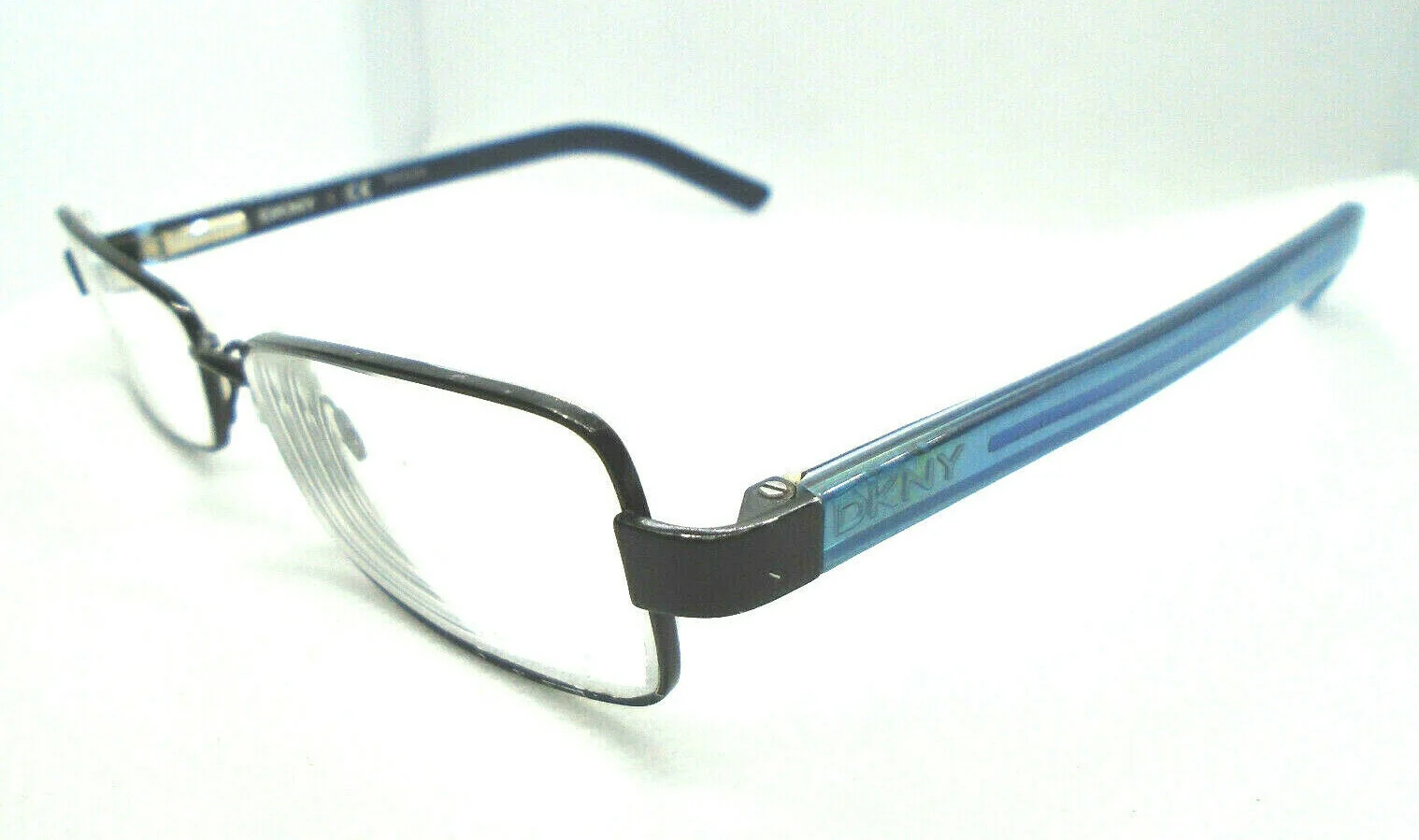 DKNY DY 5585 1004 Black/Blue 50-16-135 Womens Rectangle Eyeglasses Frames 2