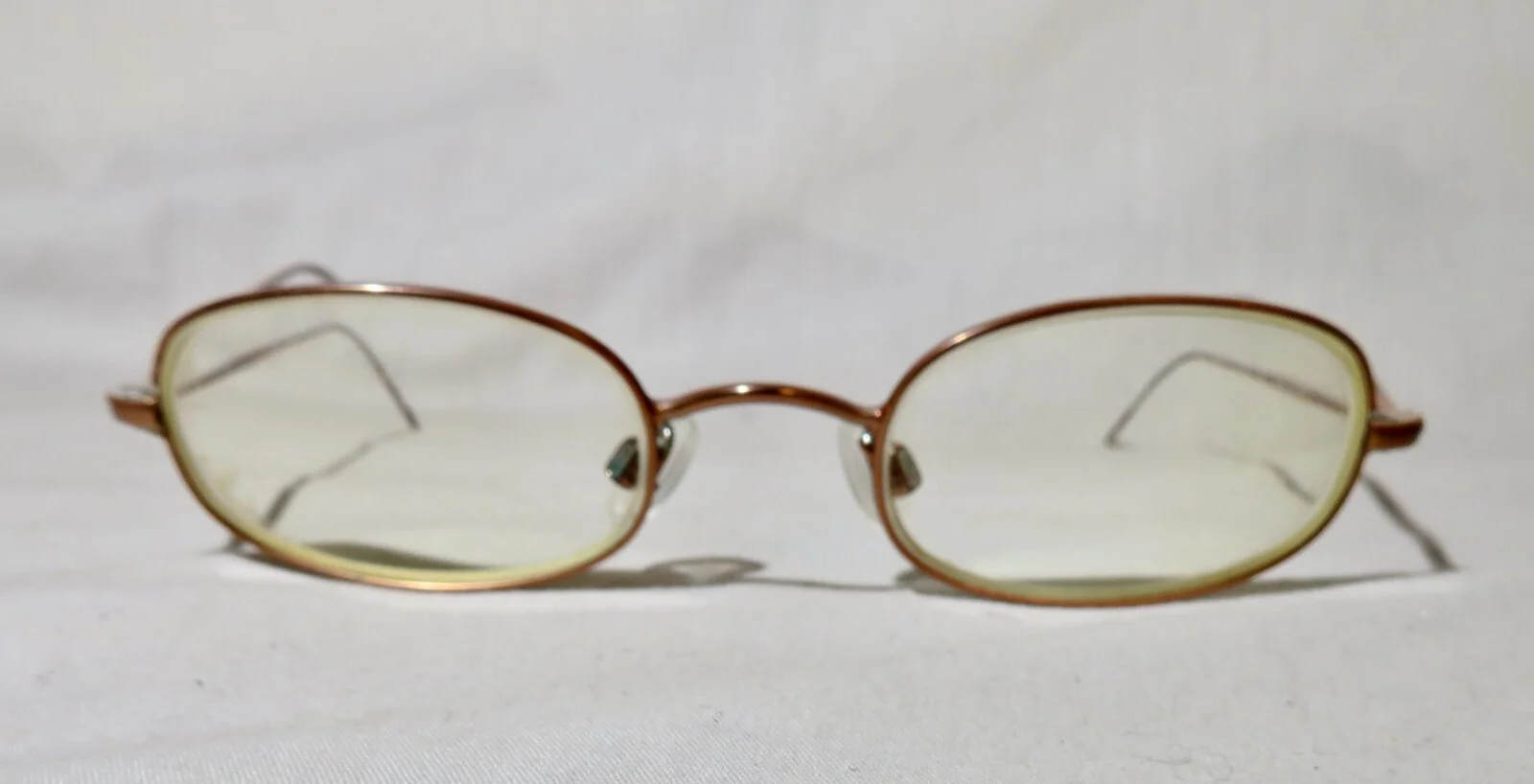 Dockers DO 11547 eyeglasses, Frames 47-21-145, Brown metal Parts or repair 2