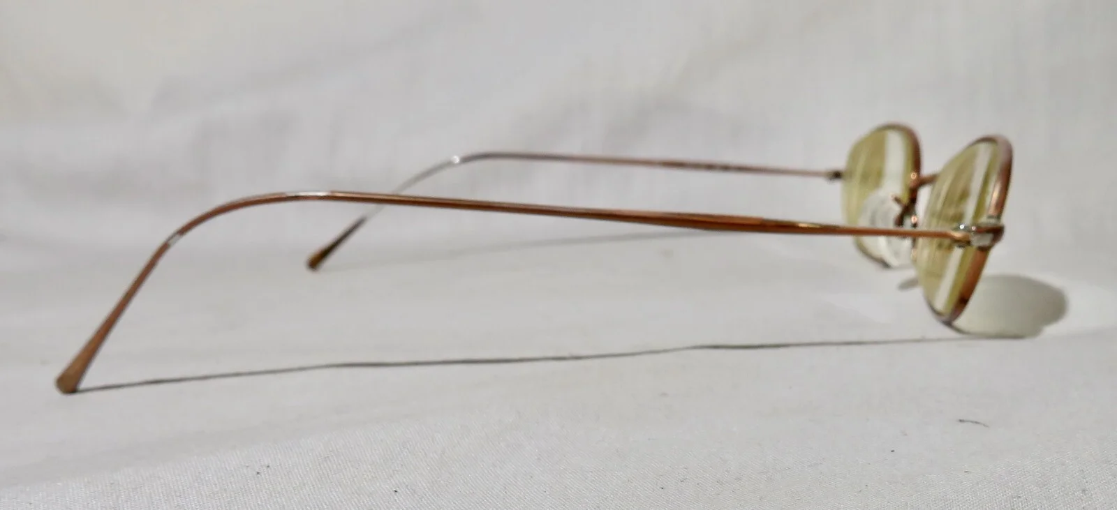 Dockers DO 11547 eyeglasses, Frames 47-21-145, Brown metal Parts or repair 4