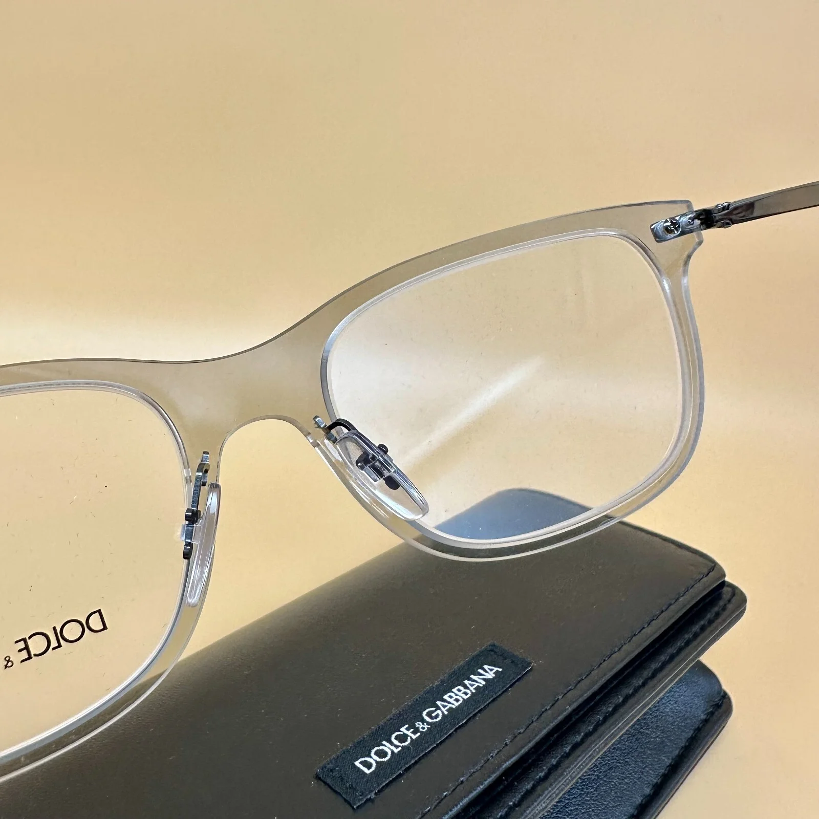 Dolce & Gabbana DG 1293 04 53-19-145 mm Transparent Frame Original Eyeglasses 4