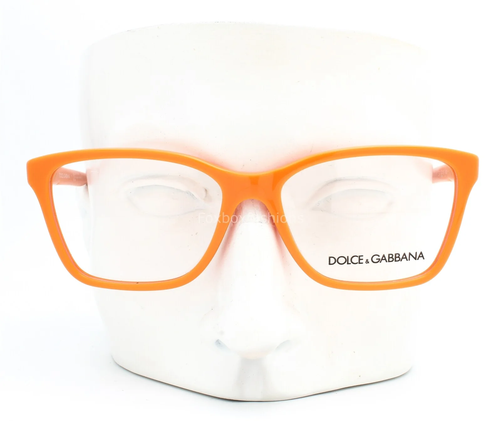 Dolce Gabbana D&G 3153PM 702 Eyeglasses Glasses Bright Orange w/Silver Logo 52mm 3