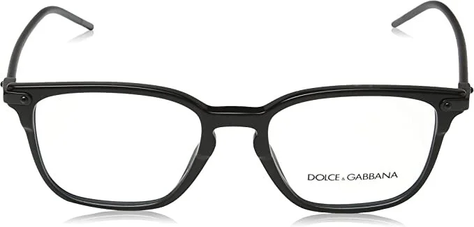 Dolce & Gabbana DG 3302 Black/Matte Black- Color 501-Eyeglasses Frame-53-19-145 2